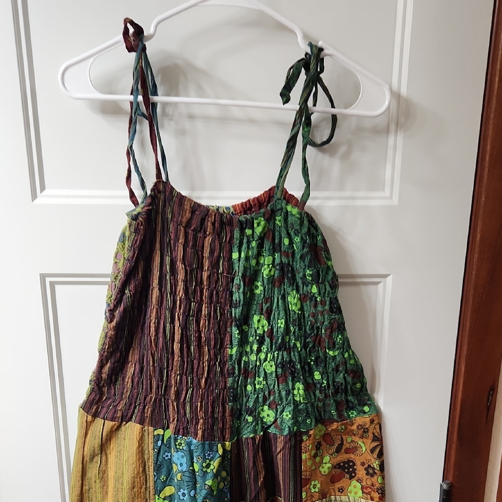 Patchwork Multicolor Jumpsuit NWT - image 8